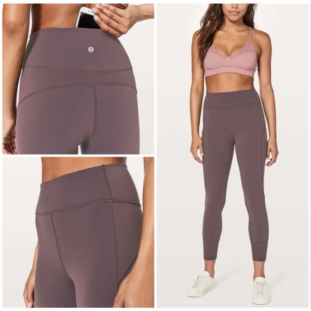 Lululemon in movement everlux high rise leggings size 8 - Picture 8 of 8